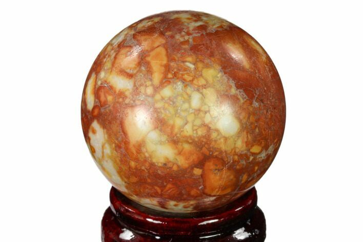 Polished Maligano Jasper Sphere - Indonesia #150148
